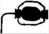 OPEL 849674 Gasket, intake manifold